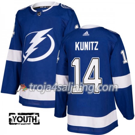 Tampa Bay Lightning tröja Chris Kunitz 14 Adidas 2017-2018 Blå Authentic - NHL Tröjor Barn Tampa Bay Lightning tröja Chris Kunitz 14 Adidas 2017-2018 Blå Authentic - NHL Tröjor Barn